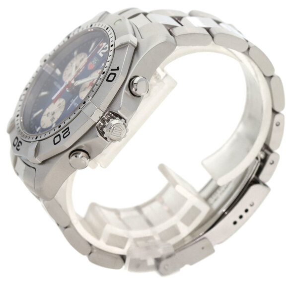 TAG Heuer CAF1112 Aquaracer Chronograph Watch, Stainless Steel/SS, Men's - Picture 2 of 16